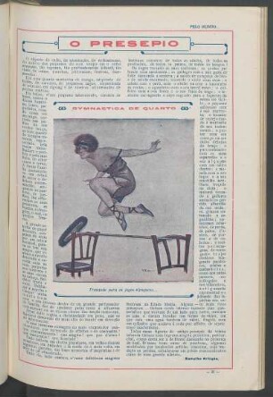 Gymnastica de quarto : Treinando para os jogos olympicos...