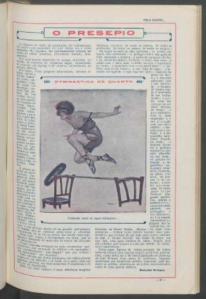 Gymnastica de quarto : Treinando para os jogos olympicos...