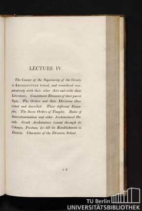 Lecture IV