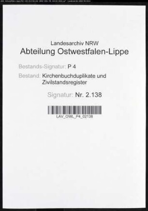 Kirchenbuchduplikate der katholischen Gemeinde (H 1779-1807). (Gemeinde: Affeln, katholische Gemeinde)