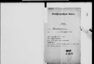 Boetticher, Hermann; Amtsgerichtsrat; geb. 11.12.1878 in Freiburg