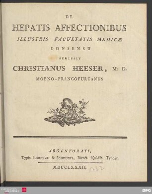 De hepatis affectionibus