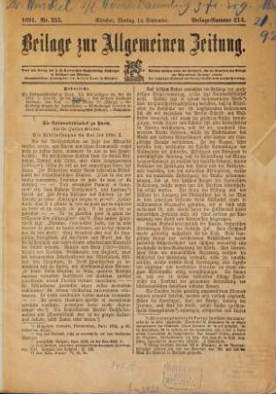 Die Nationalbibliothek zu Paris : Von Julius Winckel. [Kopftitel]