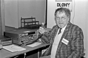 Messe Bargteheide (MeBa): Amateuerfunker Heinrich Rehder