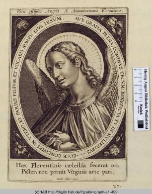 Vera effigies Angeli S. Annuntiationis Florentinae.