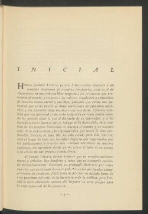 Inicial - [Editorial]