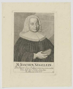Bildnis des Ioachim Negelein