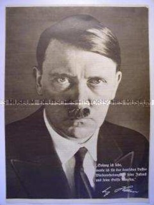 Illustrierter Sonderdruck der NSDAP zur Reichstagswahl am 31. Juli 1932 mit dem Programm der Partei