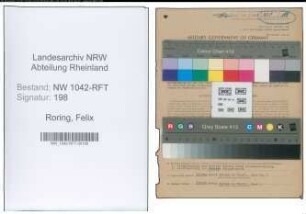 Entnazifizierung Felix Roring , geb. 07.05.1892 (Viehkaufmann)