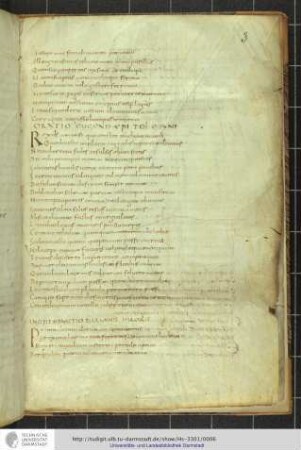 Vergilius (Ps. Ausonius Budigalensis): Quinque Carmina