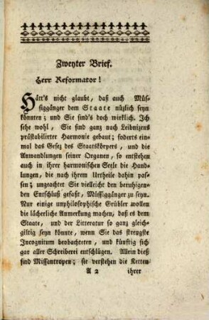 Reflexionen über Deutschlands 18tes Jahrhundert, und ihre Verfasser : nebst einer Betrachtung über die Lage des heutigen Mönchwesens und daraus entstehenden Folgen. 4