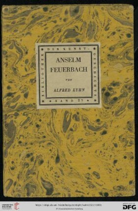 Band 25: Bibliothek der Kunstgeschichte: Anselm Feuerbach