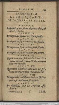 Liber IV. De Dignitate Styli