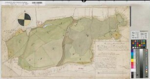 Marten (Dortmund), Teilung der Hallerey, Lageplan der Hallerey und Dorstfelder Mark