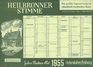 Werbekalender der "Heilbronner Stimme"