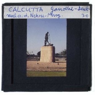 Kalkutta, Unbekannt, Gandhi Statue