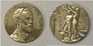Gedenkmedaille für Otto Lilienthal