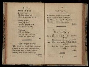 Die ewigen Lieder