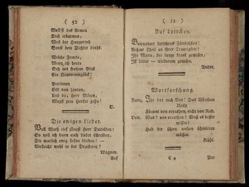 Die ewigen Lieder