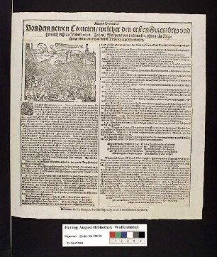 Kurtzes Bedencken/ Von dem newen Cometen/ welcher den ersten Decembris vnd hernach dißlauffenden 1618. Jahrs/ Morgens vor und nach 6. vhren/ zu Augspurg/ vnd an vil orthen ... gesehen worden