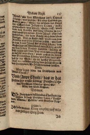 Vom Ampt Christi/ das er hat sollen sein unser König [...]