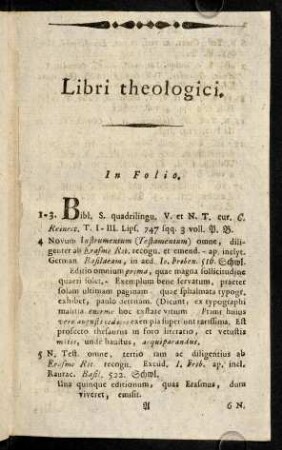 1-178, I. Libri theologici.