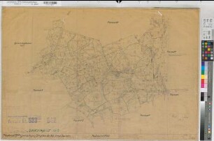 Dingden (Hamminkeln), Flurbereinigung Dingden, Bl.5 Schätzungsriß Planbl.B2