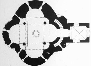 Galliano di Eupilio (Pusiano, Lombardia), Baptisterium San Giovanni, Grundriss
