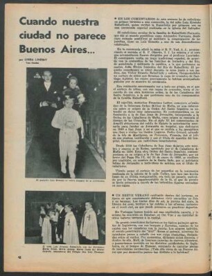 Cuando nuestra ciudad no parece Buenos Aires...