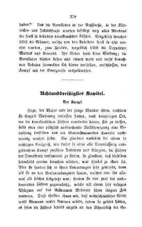 Achtunddreißigstes Kapitel. Der Kampf