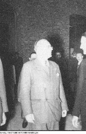 Dresden, Friedenskundgebung mit Georg Dertinger, Außenminister der DDR, 23. Juni 1950
