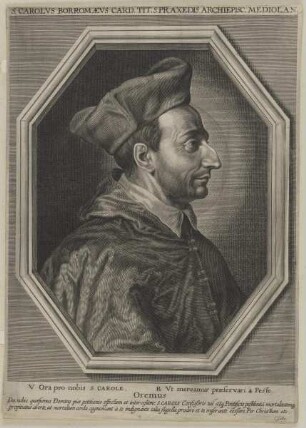 Bildnis des S. Carolvs Borromaevs