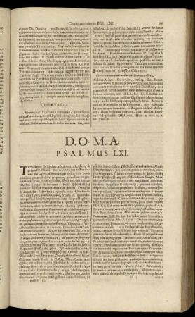 Psalmus LXI. - Psalmus LXVII.