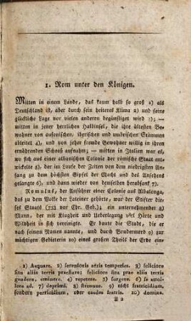 Anleitung zum Uebersetzen aus dem Deutschen ins Lateinische, 3/4. Kurzer Abriß der römischen Geschichte von der Erbauung der Stadt bis zum Untergang des abendländischen Kaiserthums. Beyspiele vom Brief- und Rednerstil und Themata zur Verfertigung eigner Abhandlungen
