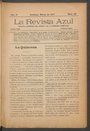 1917,3,20: año 3, núm. 20 (marzo de 1917)