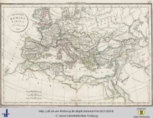 Imperii Romani tabula. 1826.