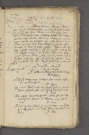 Universität Leipzig, Medizinische Fakultät, Dekan Gottfried Welsch: ERsuchen an Leipziger Ärzte um Auskunft über Vorkommen von Febres malignae petechiales, 07. Sept. 1679. Mit Antworten von 10 Ärzten.