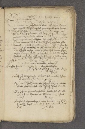 Universität Leipzig, Medizinische Fakultät, Dekan Gottfried Welsch: ERsuchen an Leipziger Ärzte um Auskunft über Vorkommen von Febres malignae petechiales, 07. Sept. 1679. Mit Antworten von 10 Ärzten.