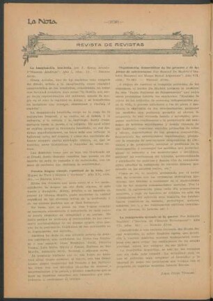 Revista de revistas