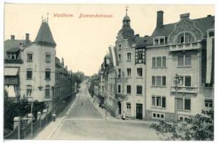 Waldheim. Bismarckstraße
