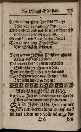 Am Pfingst-Dienstag