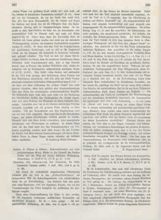 388-389 [Rezension] Die Werke Philos von Alexandria; 3. Teil
