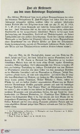 44: Zwei alte Meisterwerke aus dem neuen Rottenburger Diözesanmuseum