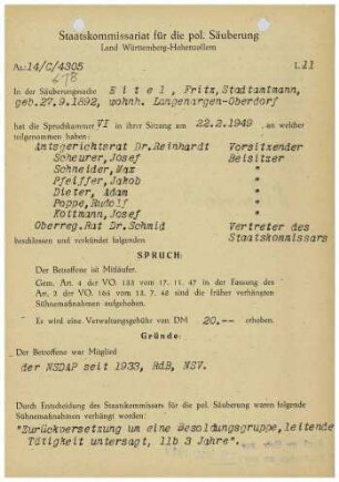 Eitel, Fritz