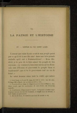 VI la partie et l´histoire