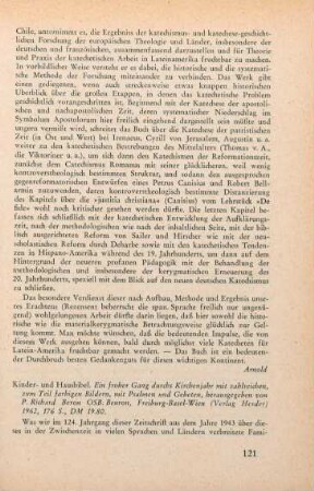 121-122 [Rezension] Kinder- und Hausbibel