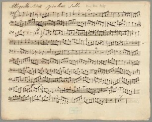 Concertos, cb, orch, G-Dur - BSB Mus.ms. 7578 : [without title]
