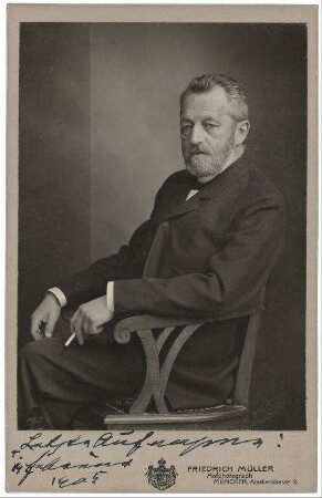 Fotografie von Max von Erdmannsdörfer (1848-1905)