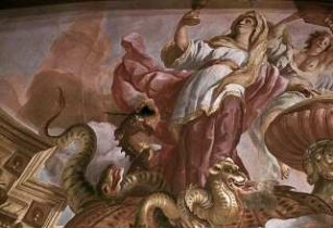 Personifikationen der streitenden und der triumphierenden Kirche