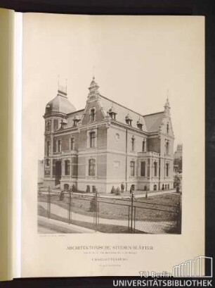 Serie II. No. 5. Villa March-Straße No. 11. Charlottenburg.